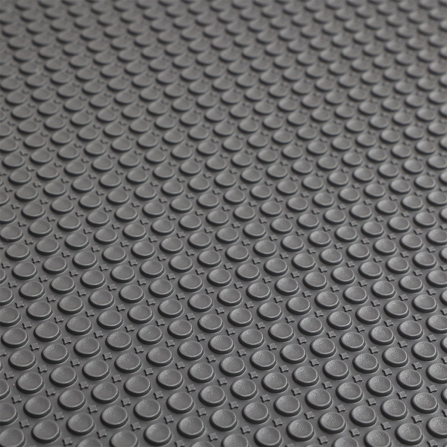 Thảm cuộn 3D hạt tròn HB008B Xám Size 1.5M*0.6M