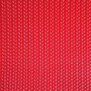 Lót sàn cuộn CIND 3D hạt chữ nhật xéo HB007 đỏ Size 9M*1.2M