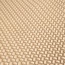 Lót sàn cuộn CIND 3D hạt chữ nhật xéo HB007 kem Size 9M*1.2M