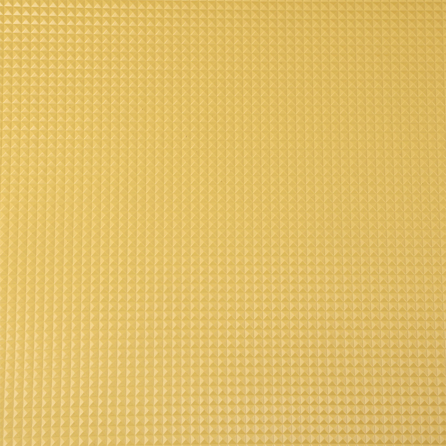 Thảm cuộn 3D hạt lập thể HB009 vàng kem Size 9M*1.2M 