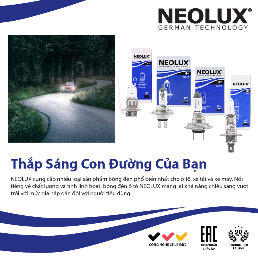 Bóng H7 N499 12V - 55W NEOLUX