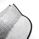 Che nắng xốp ngắn CIND (màu bạc/xanh) CD-F002 60*130CM