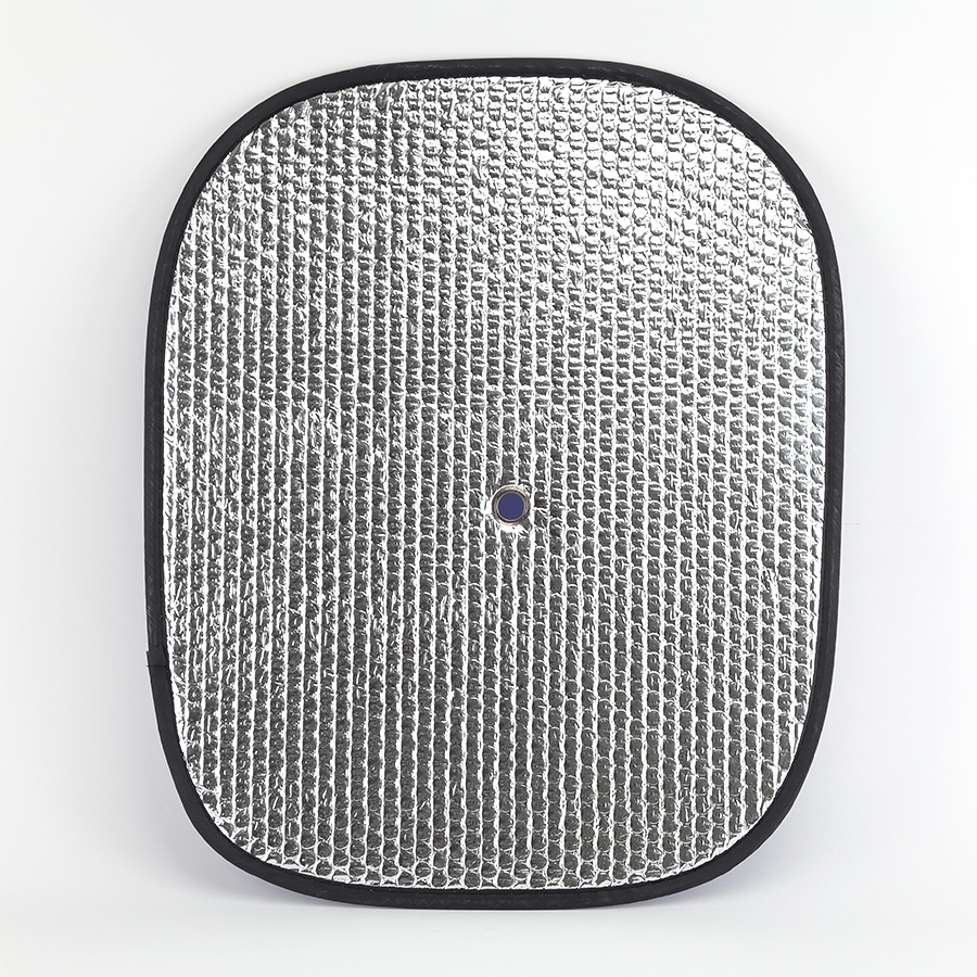 Che nắng xốp tròn nhỏ CIND (màu bạc/Lam) CD-C044 36*44CM 1SET/2PCS 