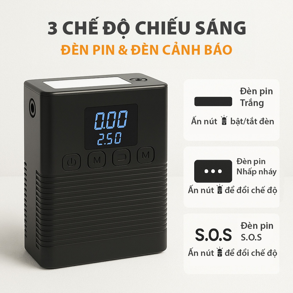 Máy bơm có kèm kích điện