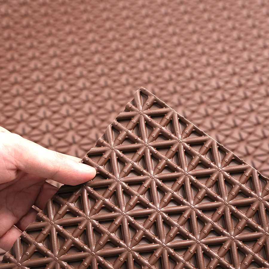 Lót sàn cuộn CIND 3D HB012 Café Size 9M*1.2M