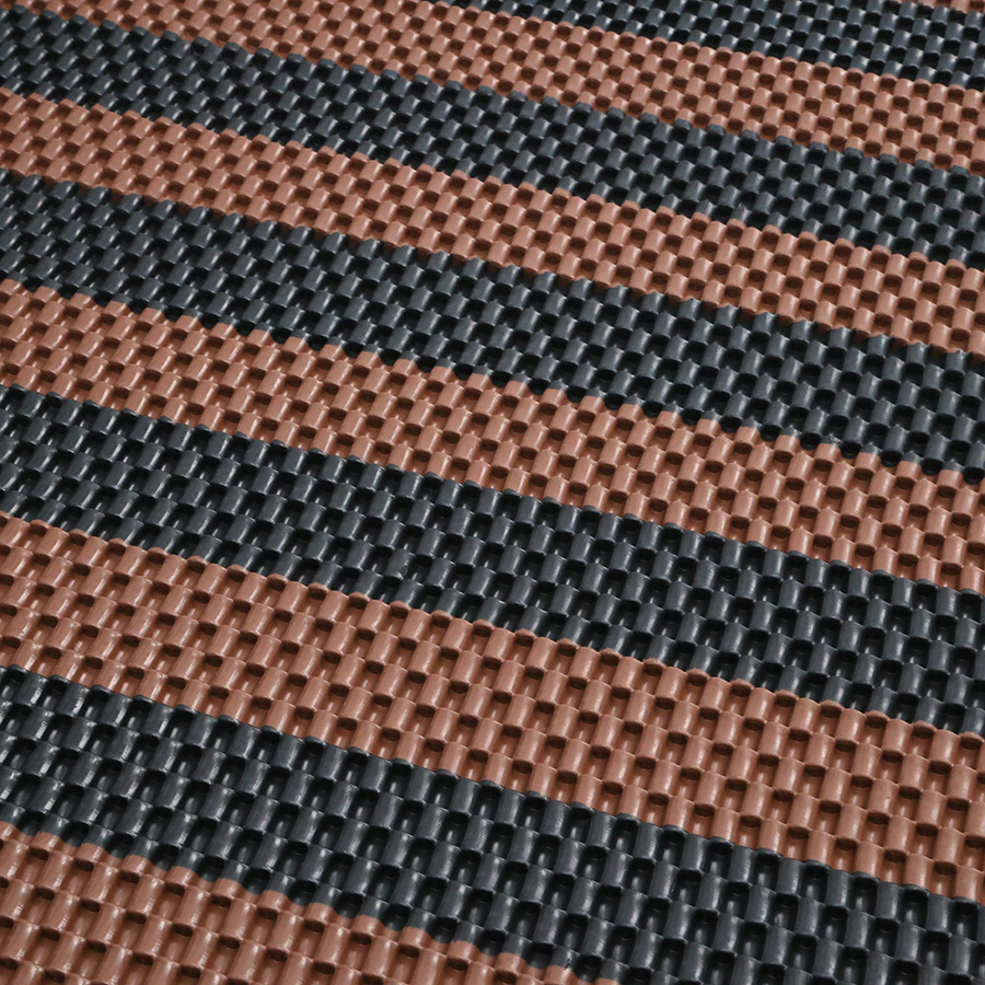 Lót sàn cuộn CIND 3D hạt nhỏ HB001 đen/ Café Size 9M*1.2M