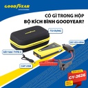 Bộ kích điện GOODYEAR GY-2626 12V 6400mAh - 400A - 22.35Wh - 1.6A mặt đồng hồ điện tử
