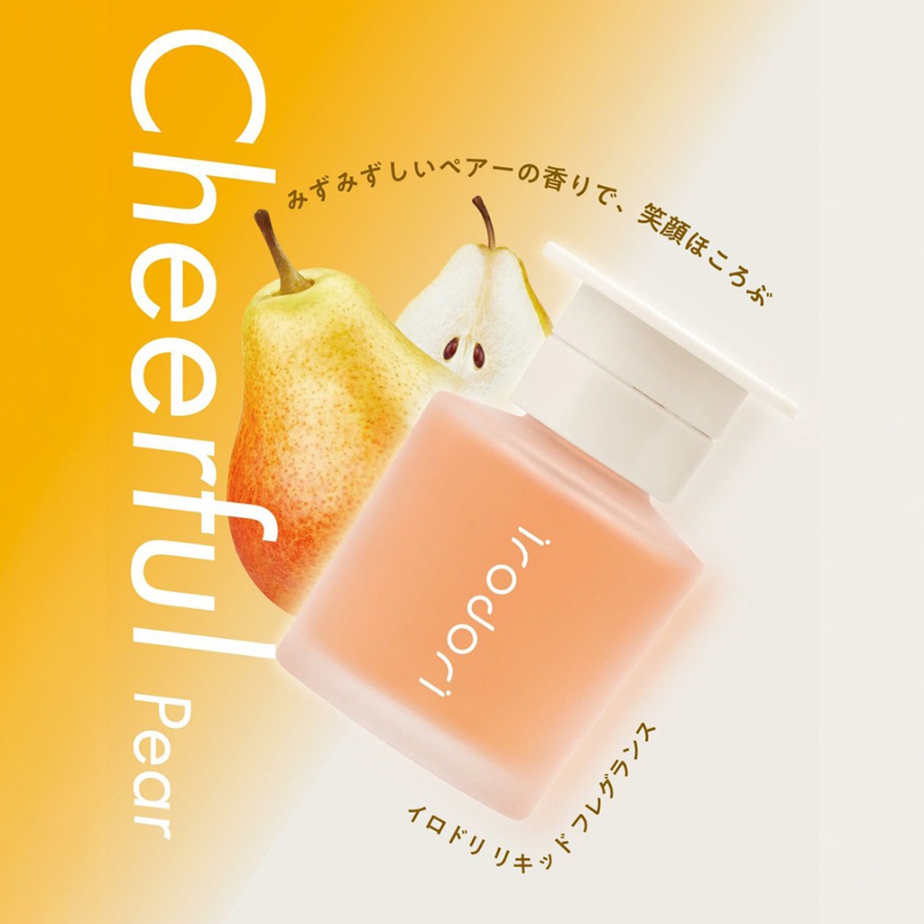 Dầu thơm IRODORI LIQUID FRAGRANCE CHEERFUL PEAR  L2093 80ml cam