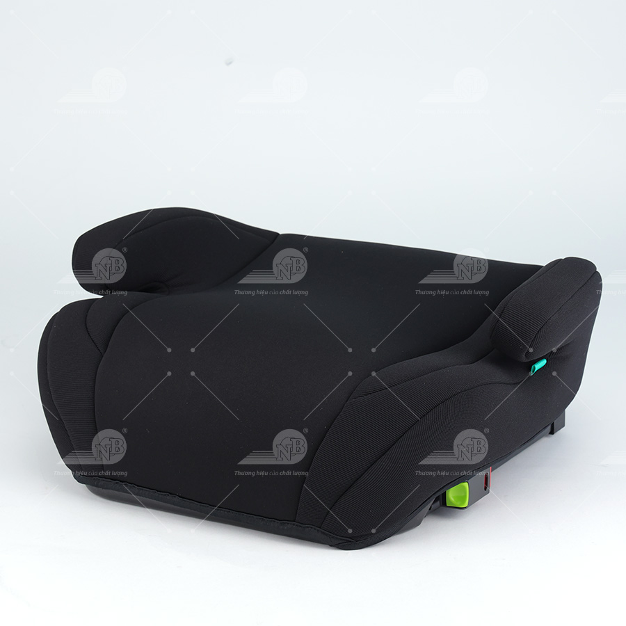 Ghế nâng không tựa lưng an toàn cho trẻ em trong xe hơi ET-001 Đen