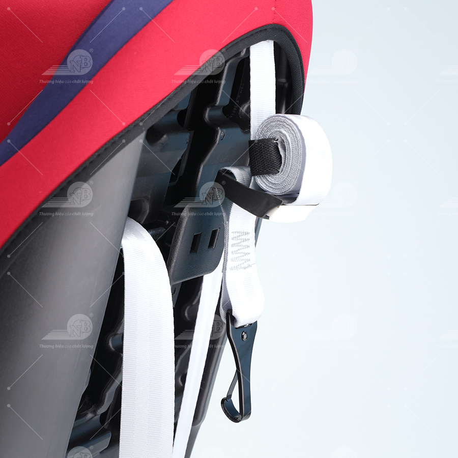 Ghế an toàn cho trẻ em trong xe hơi kiểu ISOFIX QM-701A Đỏ