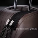 CIND BO-N021 (Đen) Móc treo đôi sau ghế (da)