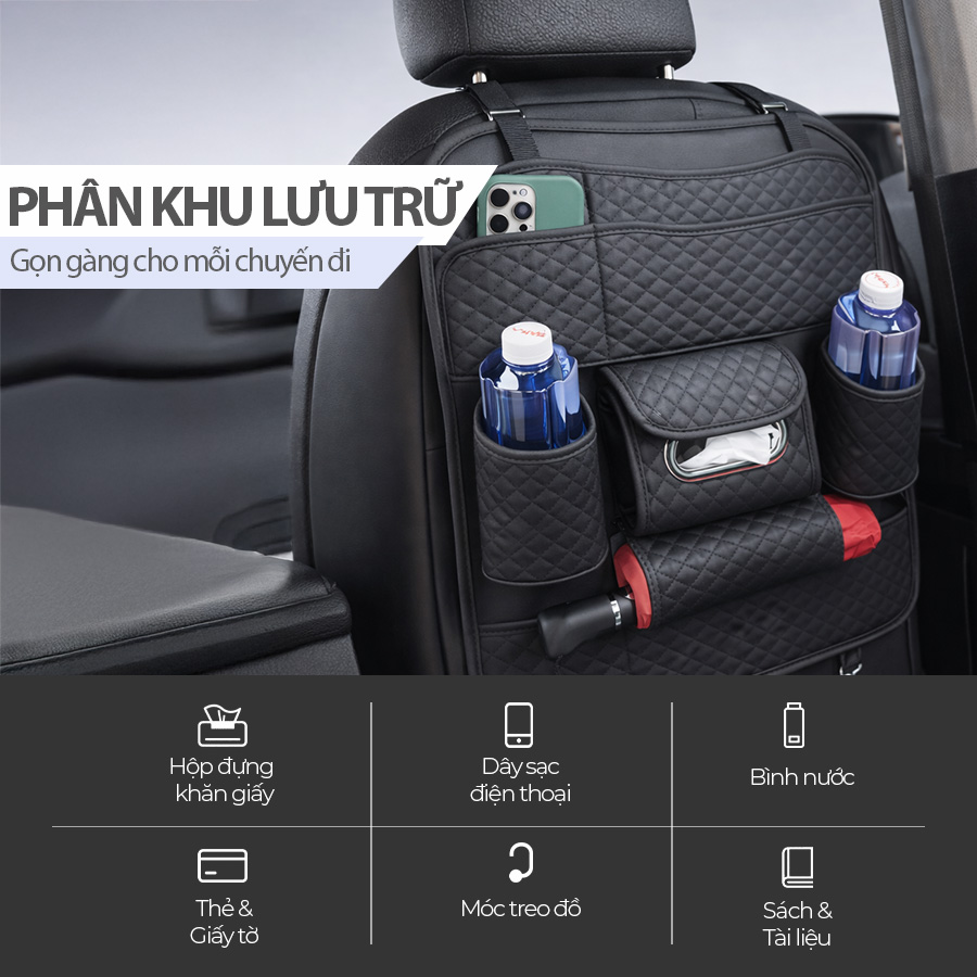 CIND CD-L011 (Đen) Túi đựng đồ size lớn