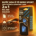 Dầu thơm NO.360-4 2in1(treo kính+ghim máy lạnh) 2.5g SQUASH