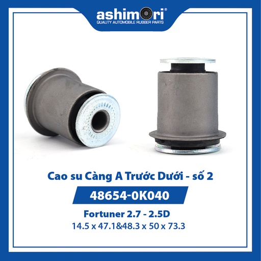 [9HCSSBHTY20224] Cao su Càng A Trước Dưới - số 2 SBHTY-20224/OEM No.48654-0K040